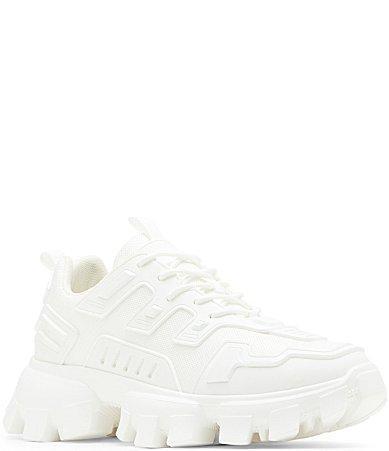 Steve Madden Mens Ponce Lace-Up Chunky Sole Fashion Sneakers Product Image