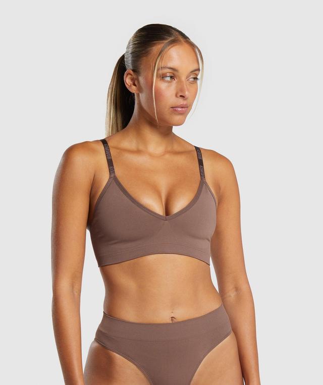 Seamless V Neck Bralette Product Image