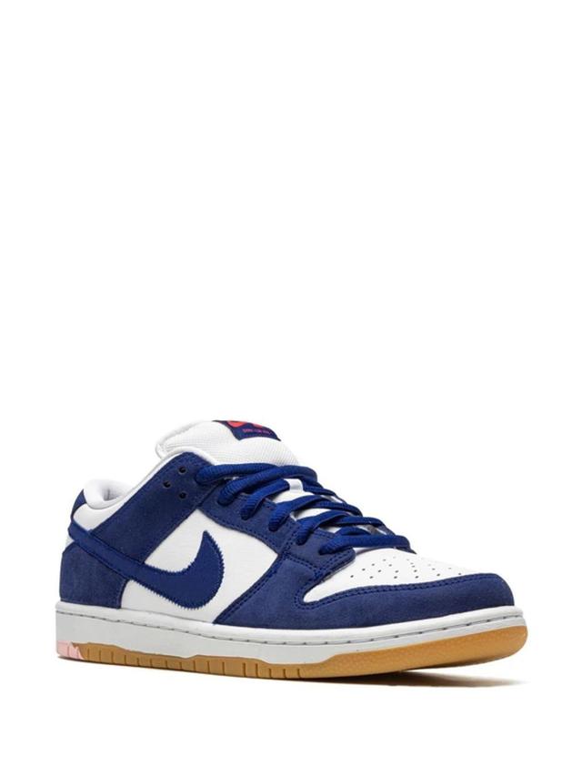 Sb Dunk Low "los Angeles Dodgers" Sneakers In Blue Product Image