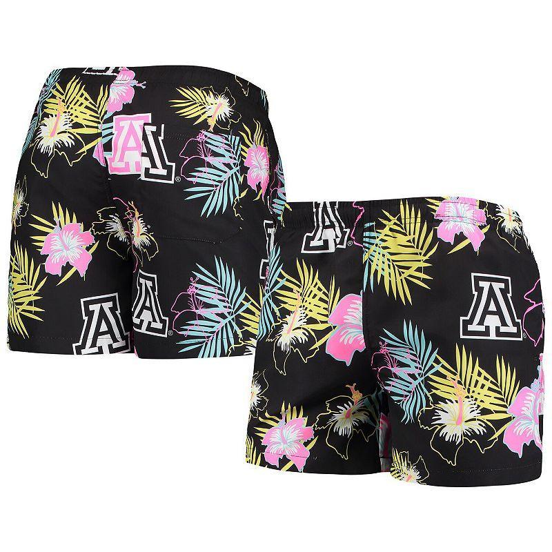 Mens FOCO Arizona Wildcats Neon Floral Swim Trunks Product Image