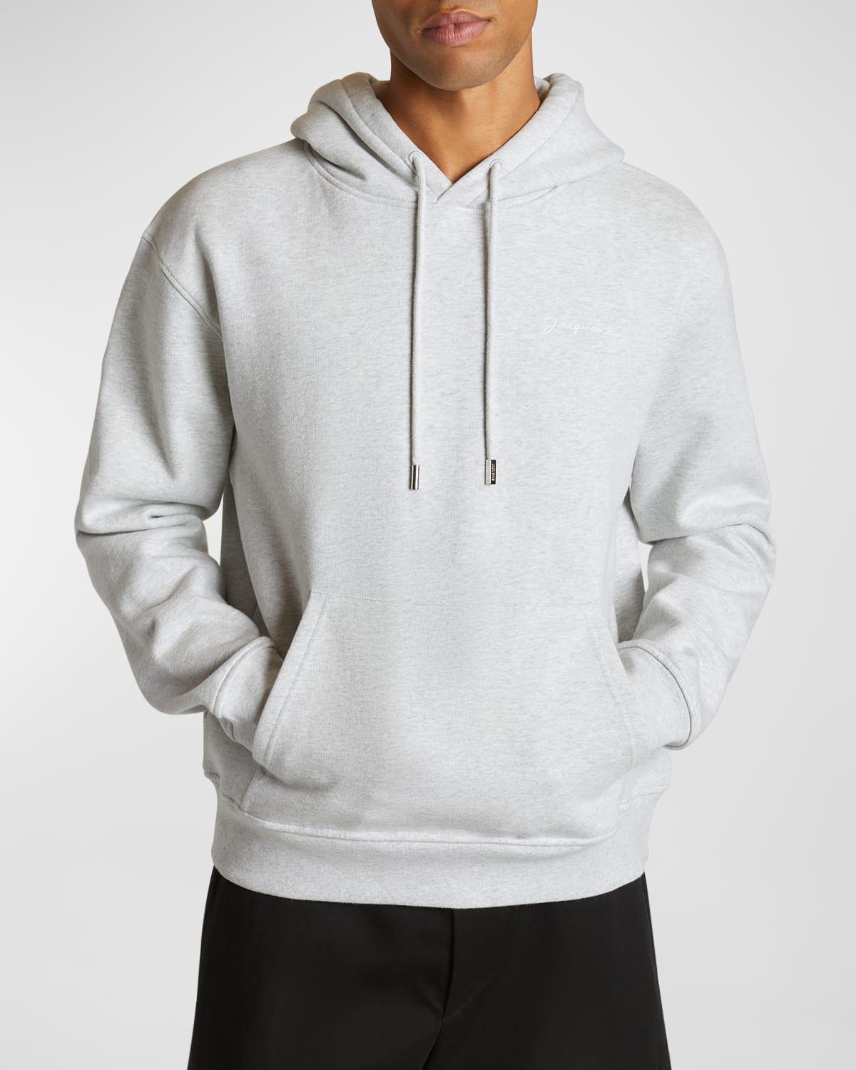 Mens Grosgrain Logo Hoodie Product Image