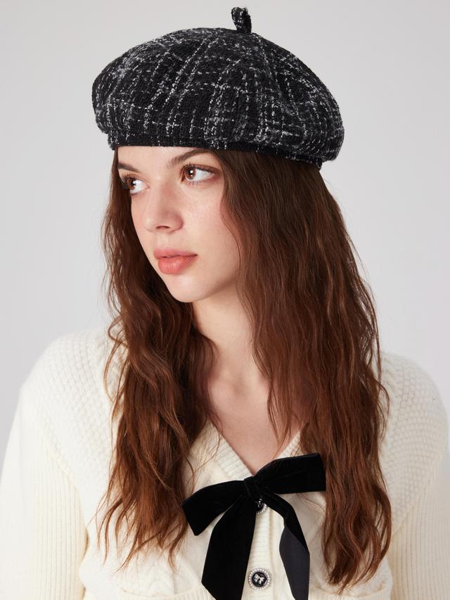 TWEED BERET HAT Product Image