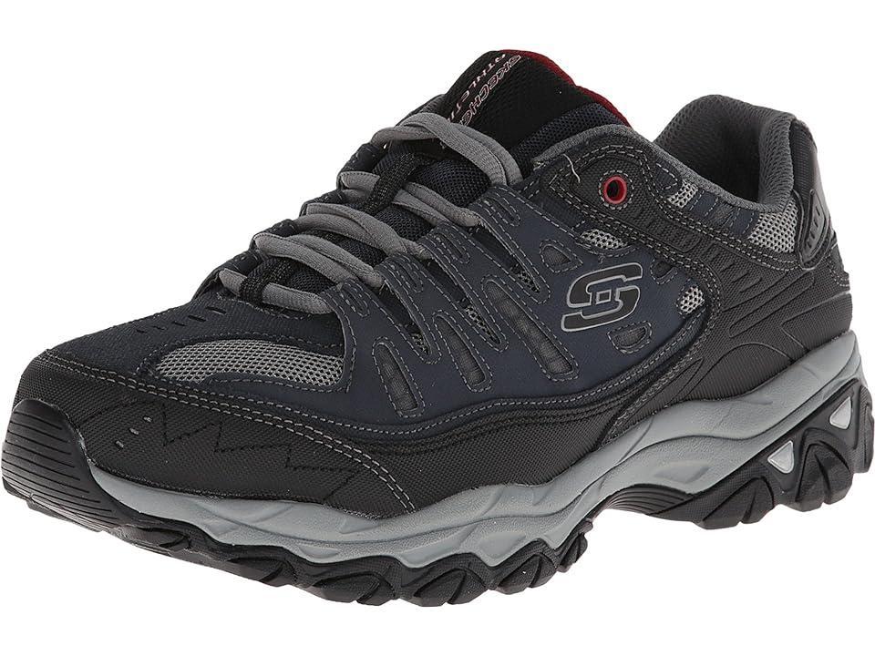 SKECHERS Afterburn M. Fit Men's Lace up casual Shoes Product Image