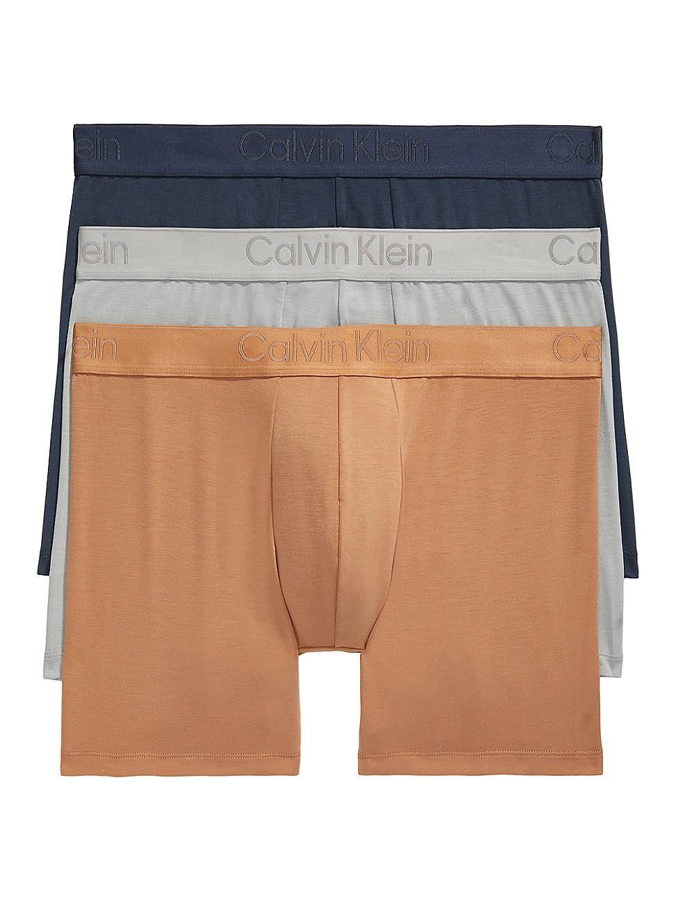 Mens CK Boxer Briefs 3-Pack Product Image