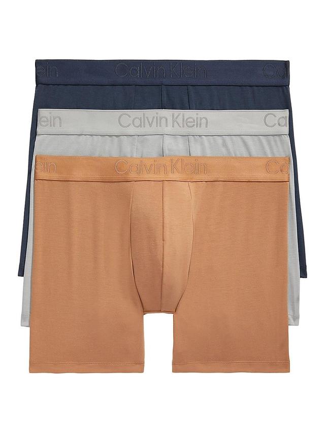 Calvin Klein Logo Waistband Boxer Briefs, Pack of 3 Product Image