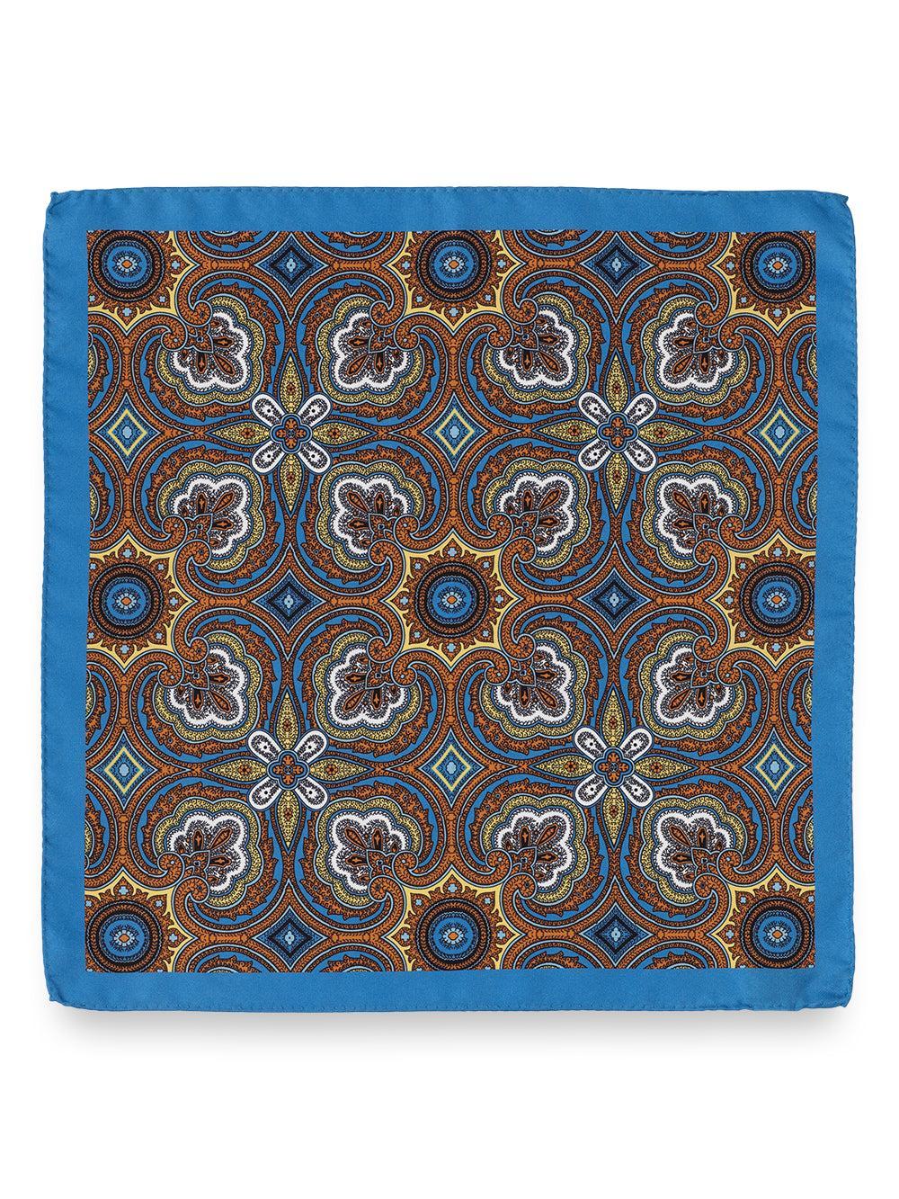 Medallion Silk Pocket Square Product Image