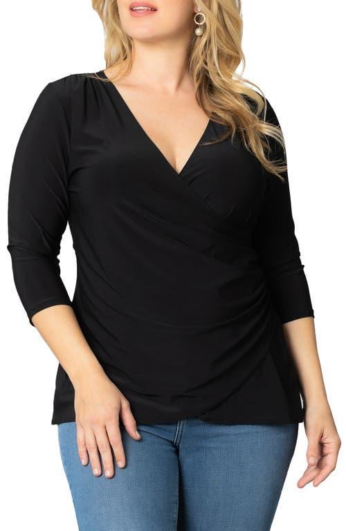 Kiyonna Faux Wrap Top Product Image