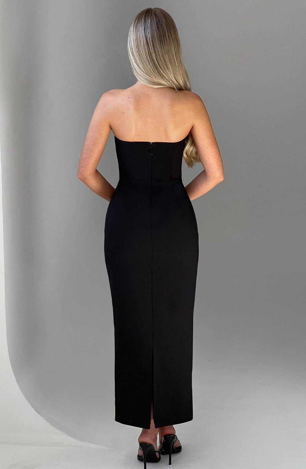 Roxanne Midaxi Dress - Black Product Image