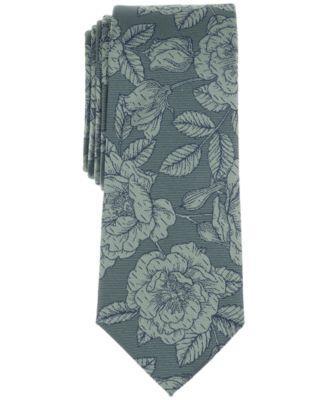 Bar Iii Mens Clifton Skinny Floral Tie, Created for Macys Product Image