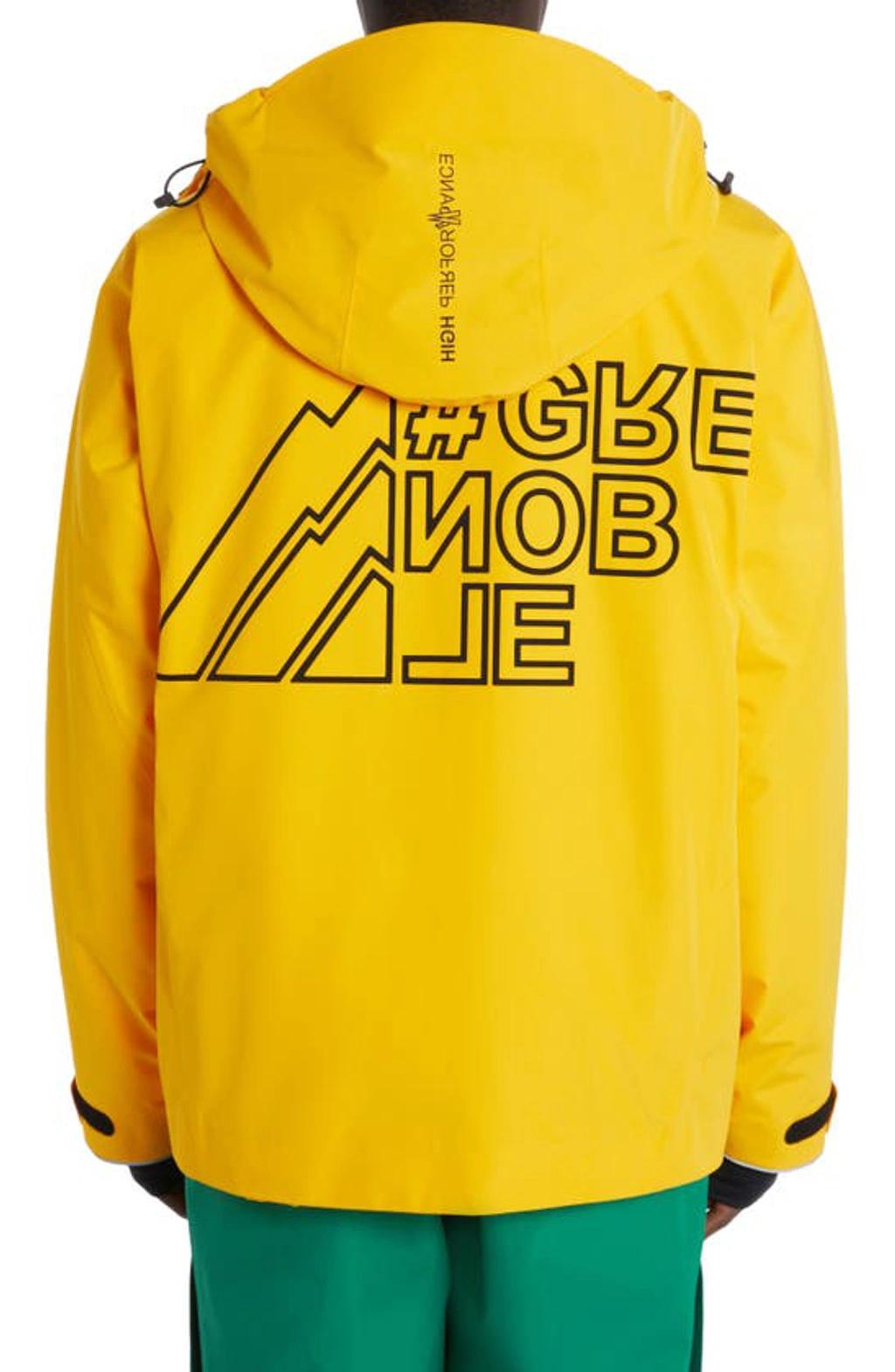 MONCLER Moriond Ski Jacket In Yellow Product Image