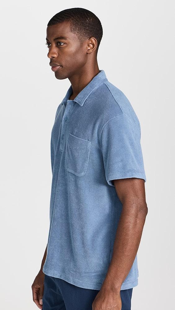 Club Monaco Terry Polo | Shopbop Product Image