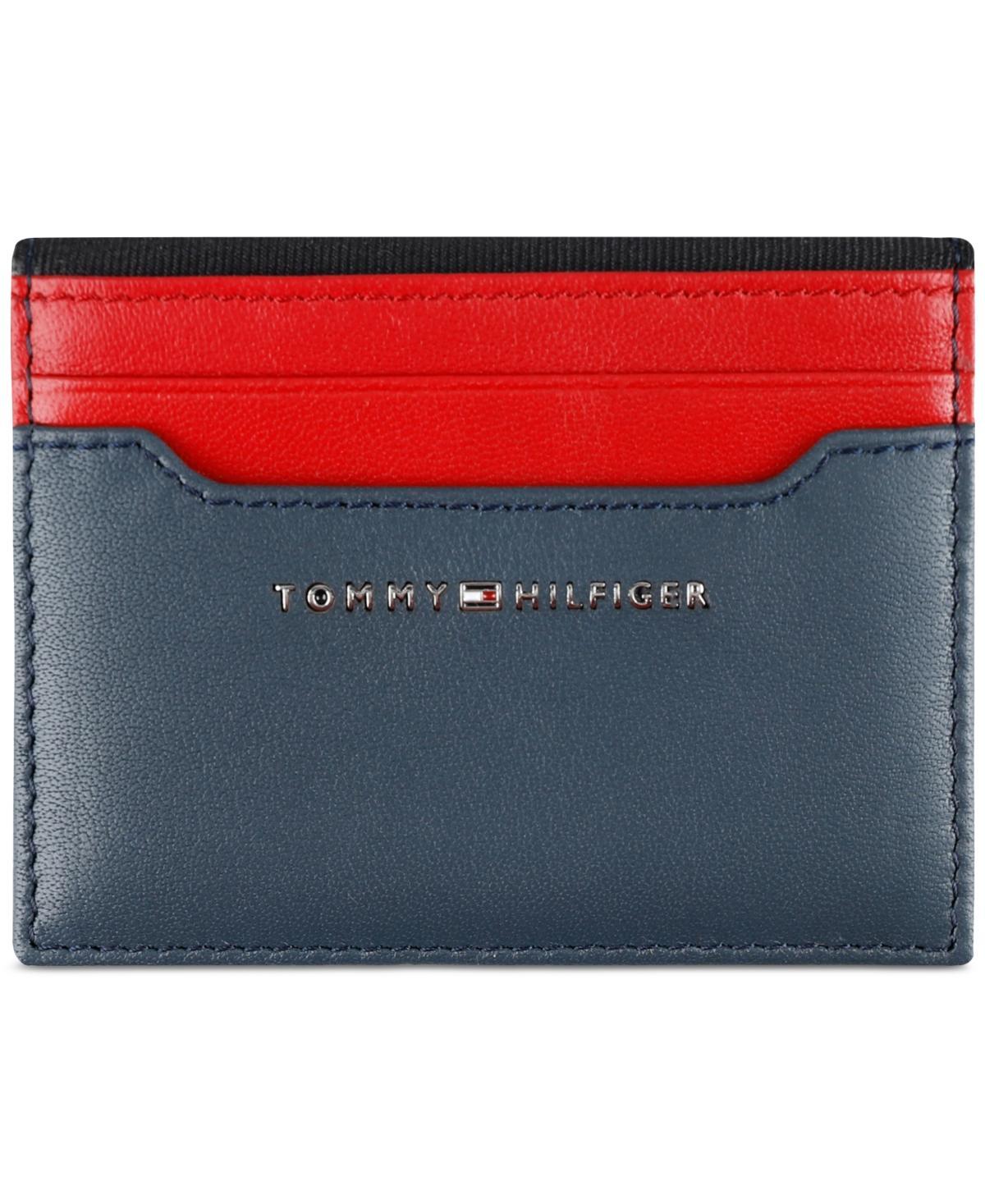 Tommy Hilfiger Mens Rfid Magnetic Reversible Card Case Wallet Product Image