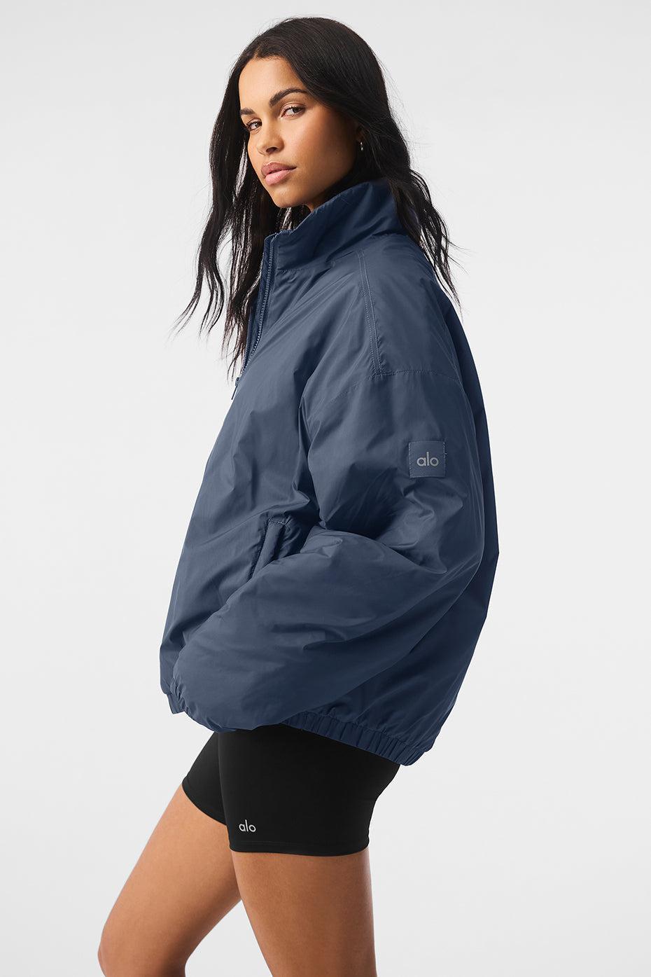 Latitude Light Weight 1/2 Zip Pullover Jacket - Bluestone Product Image