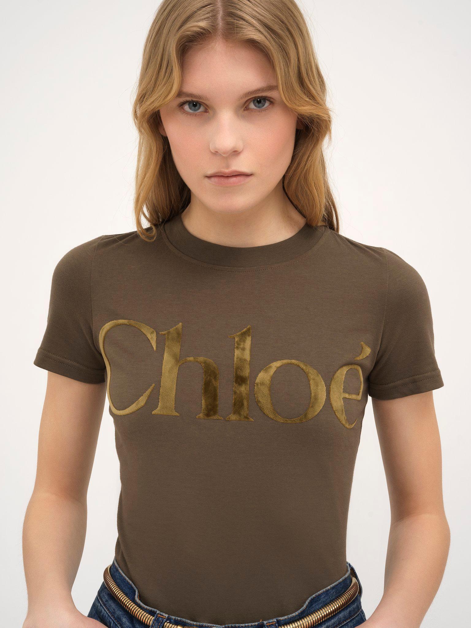 Fitted T-shirt in cotton jersey Product Image