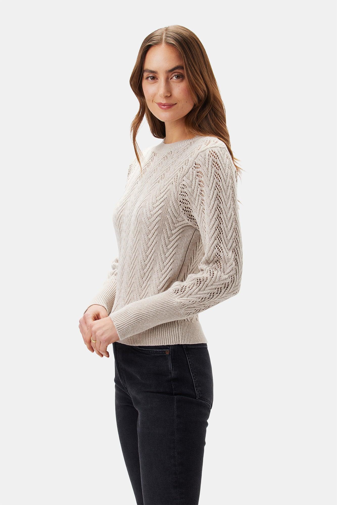 Clementine Sweater - Oatmeal Product Image