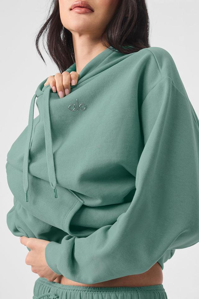 Accolade Hoodie - Botanical Green Female Product Image