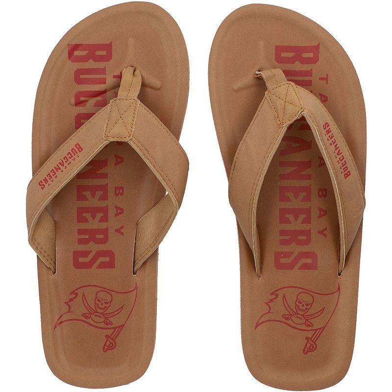 Mens FOCO Tampa Bay Buccaneers Color Pop Flip-Flop Sandals Product Image