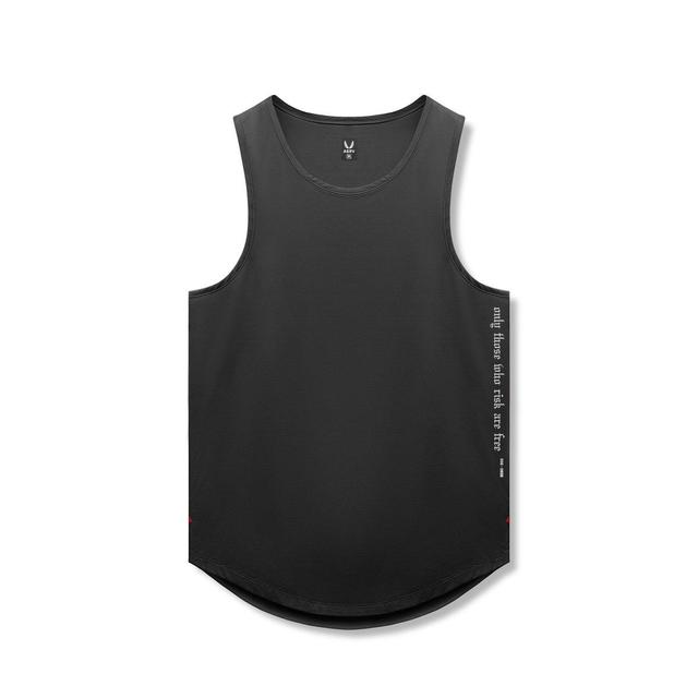 0830. AeroSilver® Tank Top - Black "OTWR" Product Image