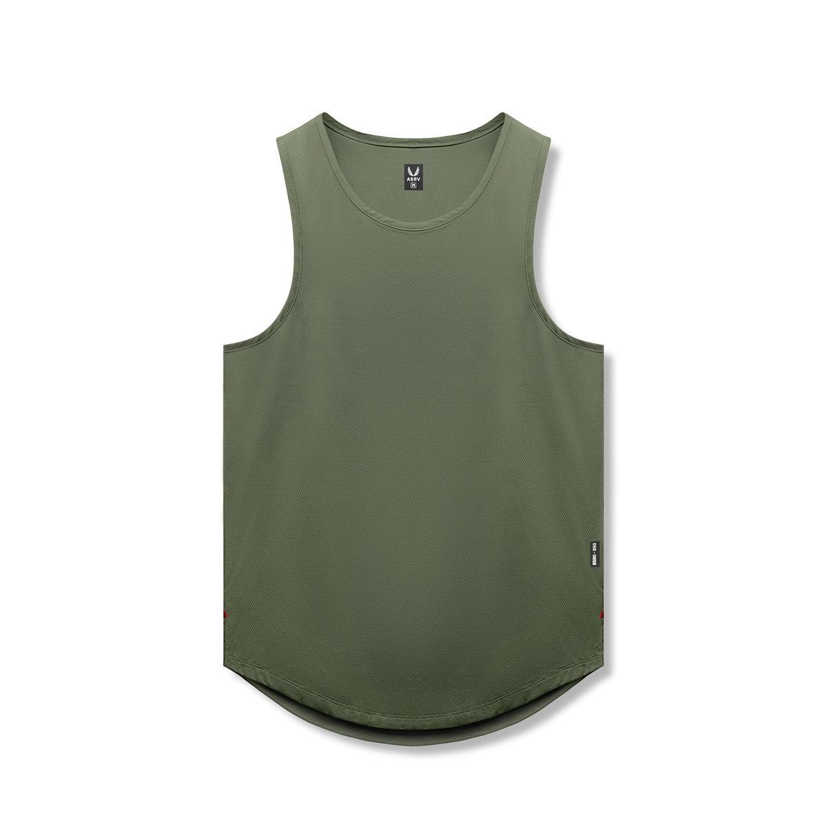 0830. AeroSilver® Tank Top - Olive Product Image