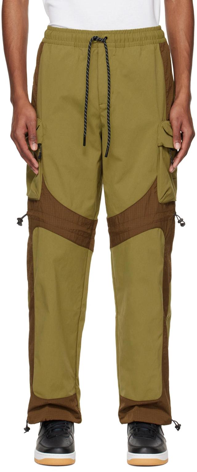 23 Engineered Woven Pants Green In Multicolor Product Image