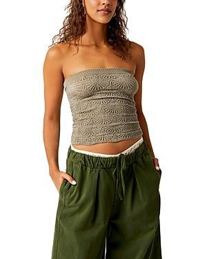 Free People Love Letter Jacquard Tube Top Product Image