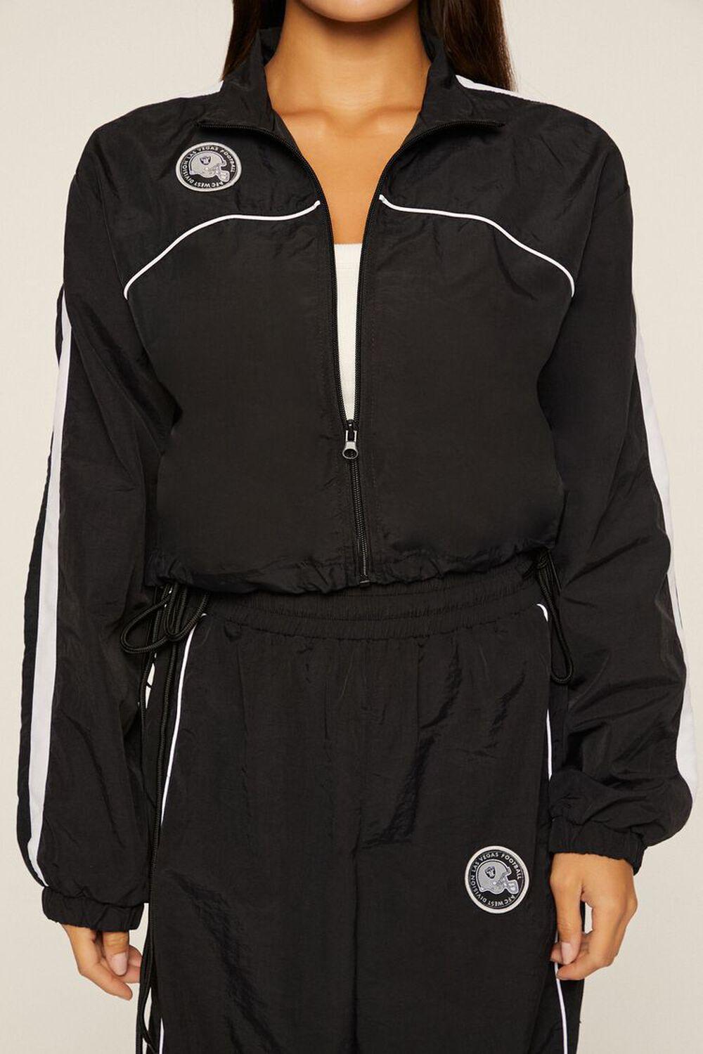 Las Vegas Raiders Windbreaker Jacket | Forever 21 Product Image