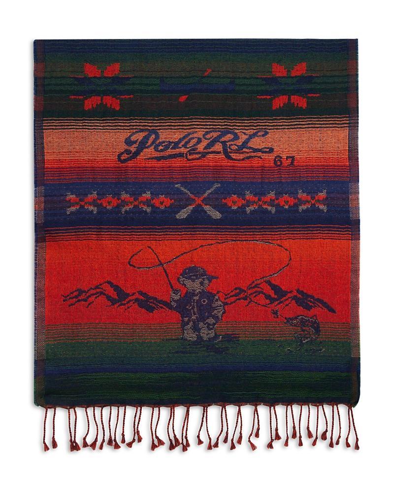 Polo Ralph Lauren Scenic Bear Scarf Product Image