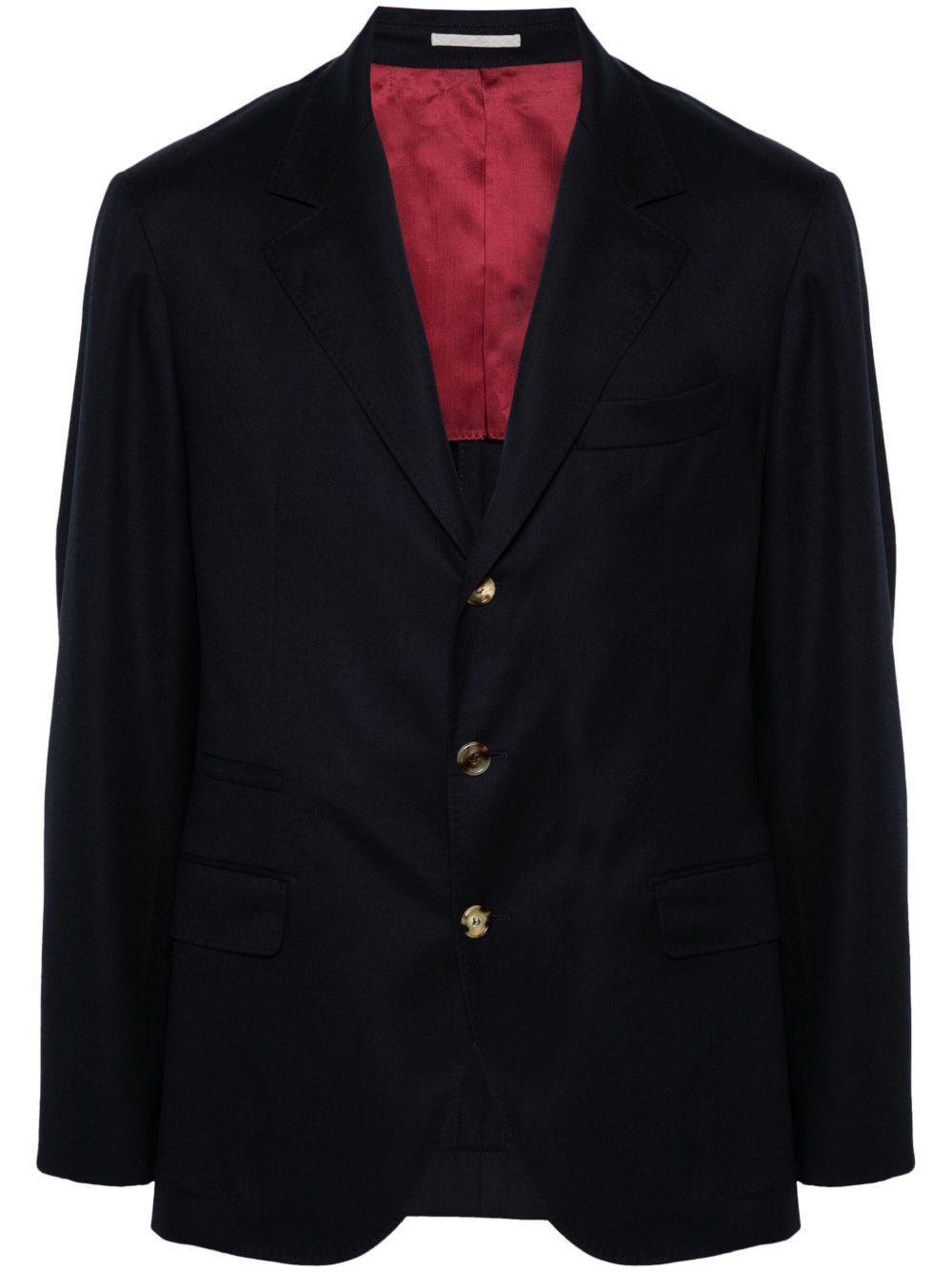 BRUNELLO CUCINELLI Suit-type Jacket In Blue Product Image