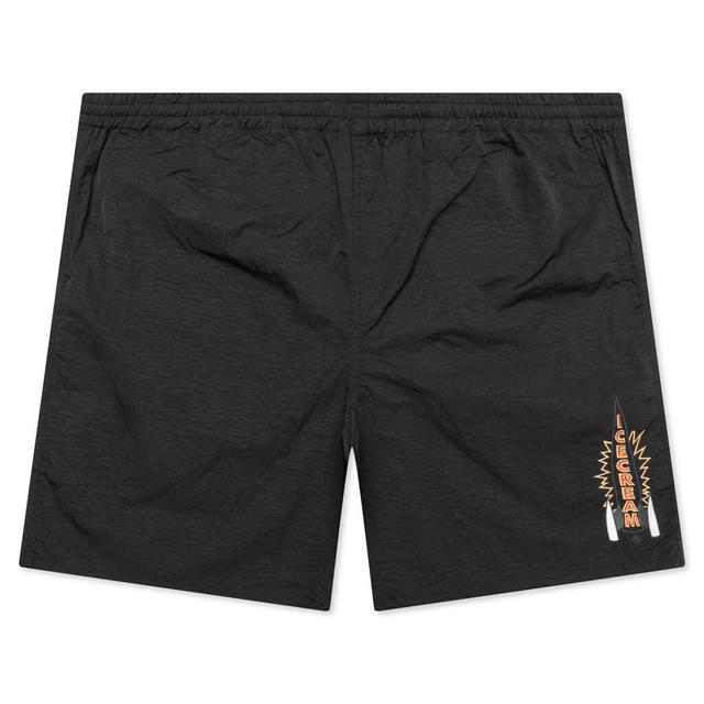 Peace Shorts - Black Male Product Image