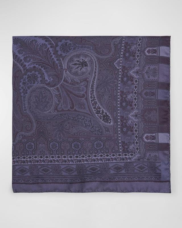 Mens Paisley Pocket Square Product Image