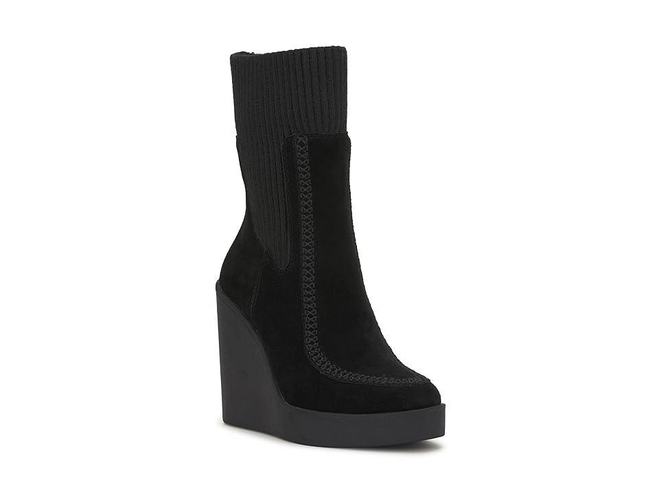 Jessica Simpson Madwen Wedge Heel Sock Booties Womens Shoes Product Image