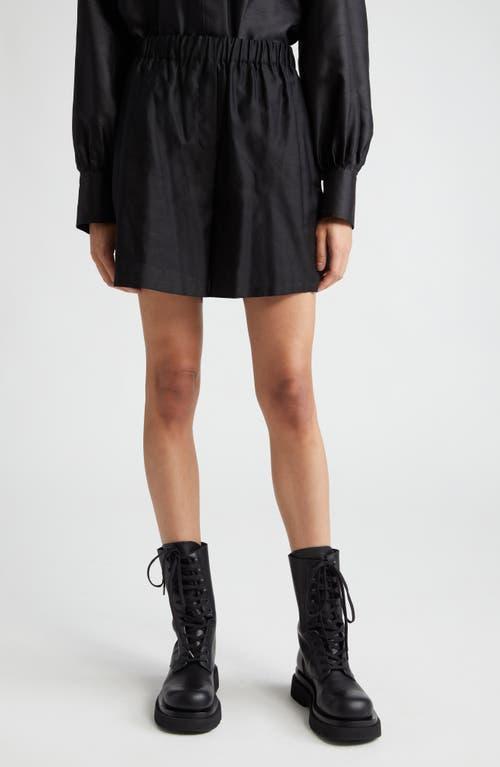 Max Mara Piadena Cotton Sateen Shorts Product Image