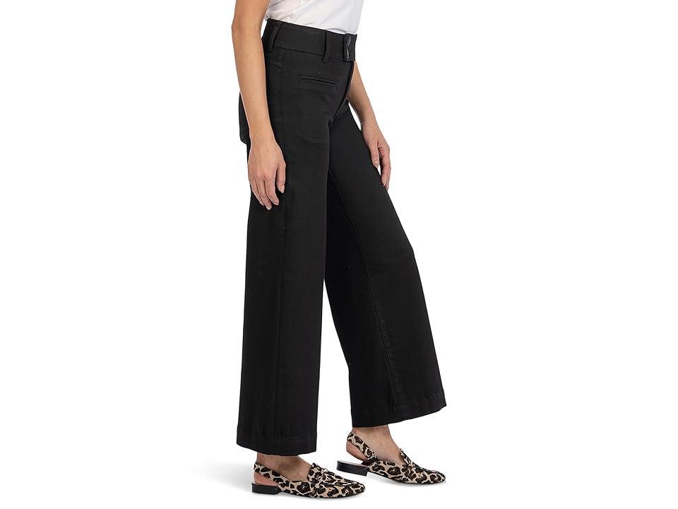 KUT from the Kloth Meg High-Rise Black) Women's Jeans Product Image