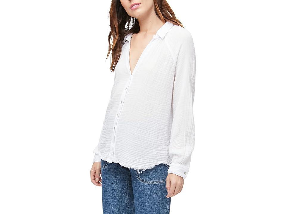 Michael Stars Toni Button-Down Shirt Women's Clothing Product Image