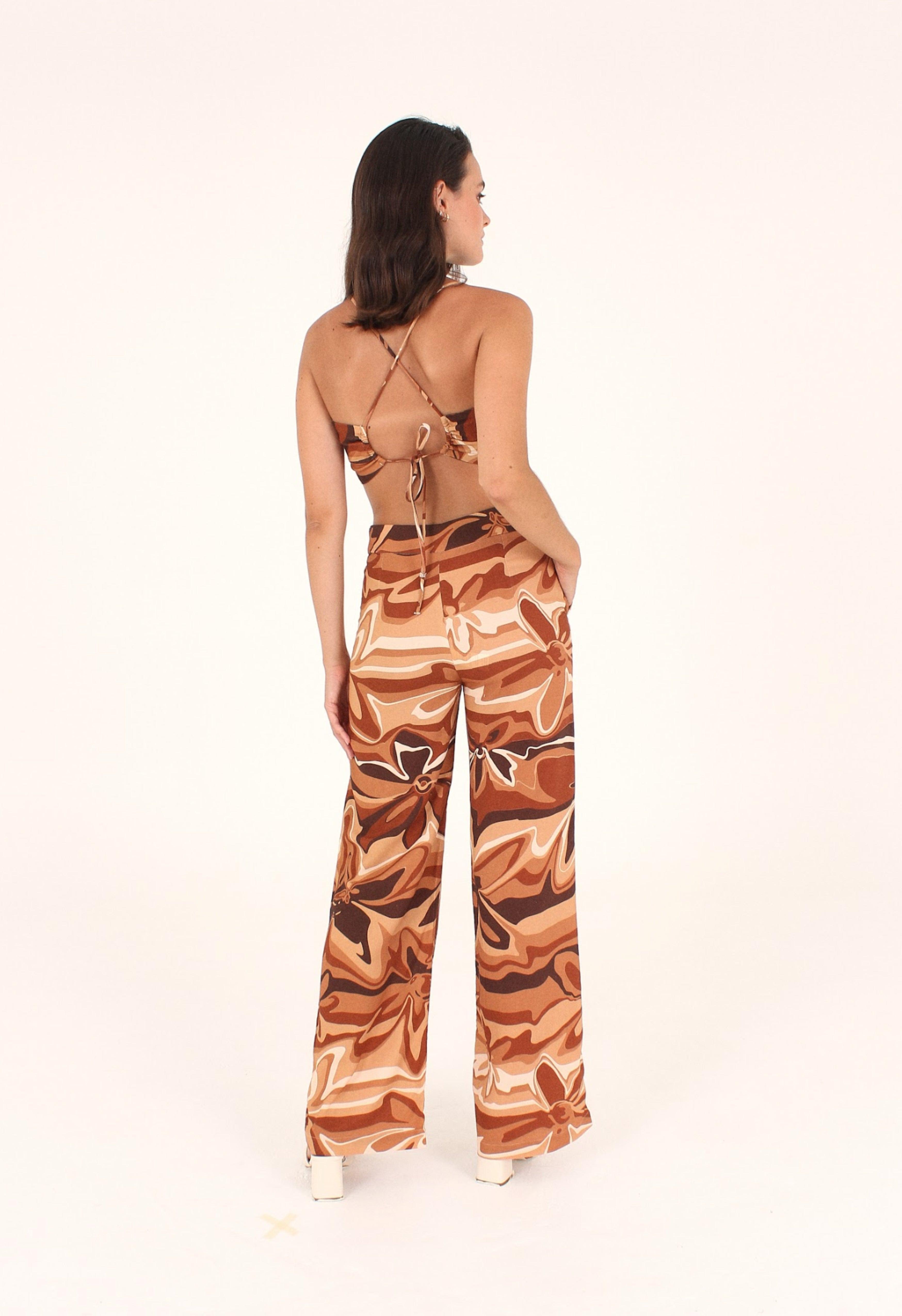 Salma Pants in Brown Product Image