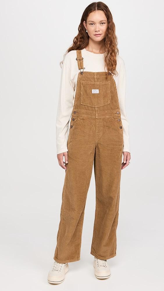 Levi's Full Length Baggy Corduroy Overalls | Shopbop Product Image