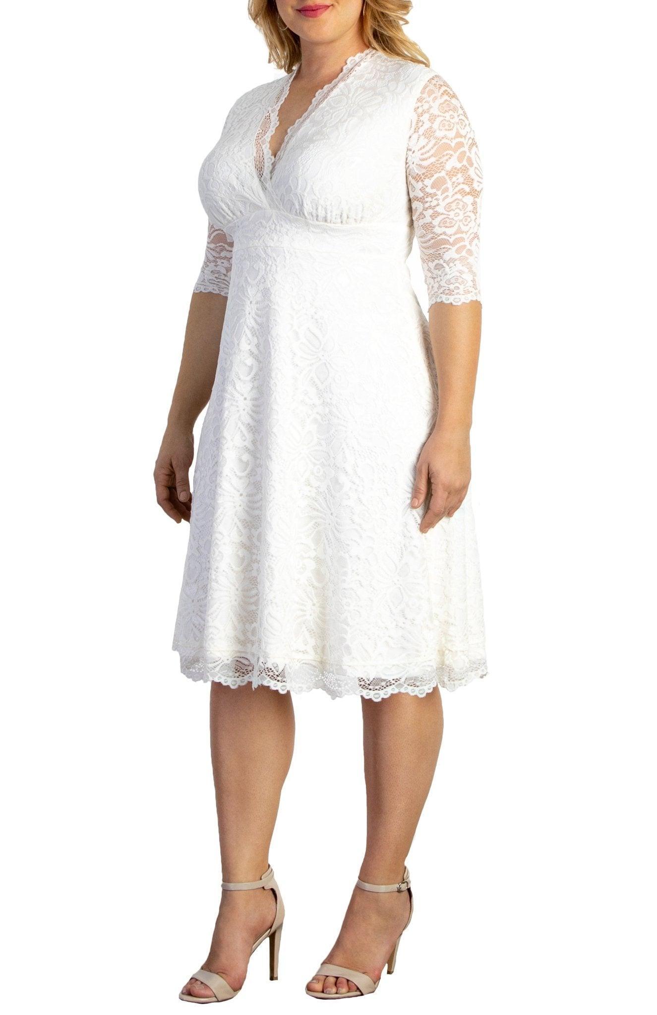 Bella Lace Dress - Plus Product Image