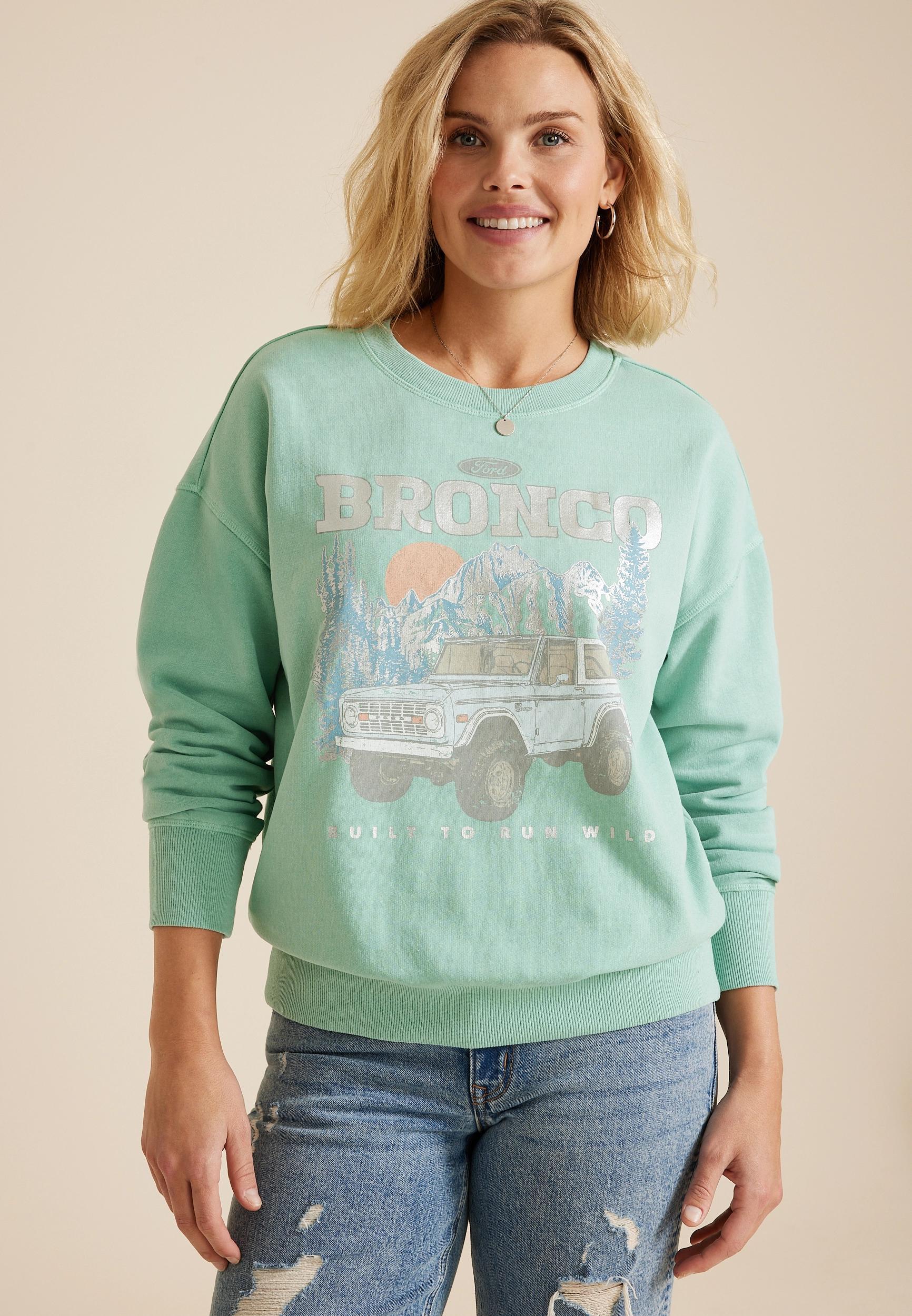 Bronco Built To Run Wild Relaxed Fit Sweatshirt product image