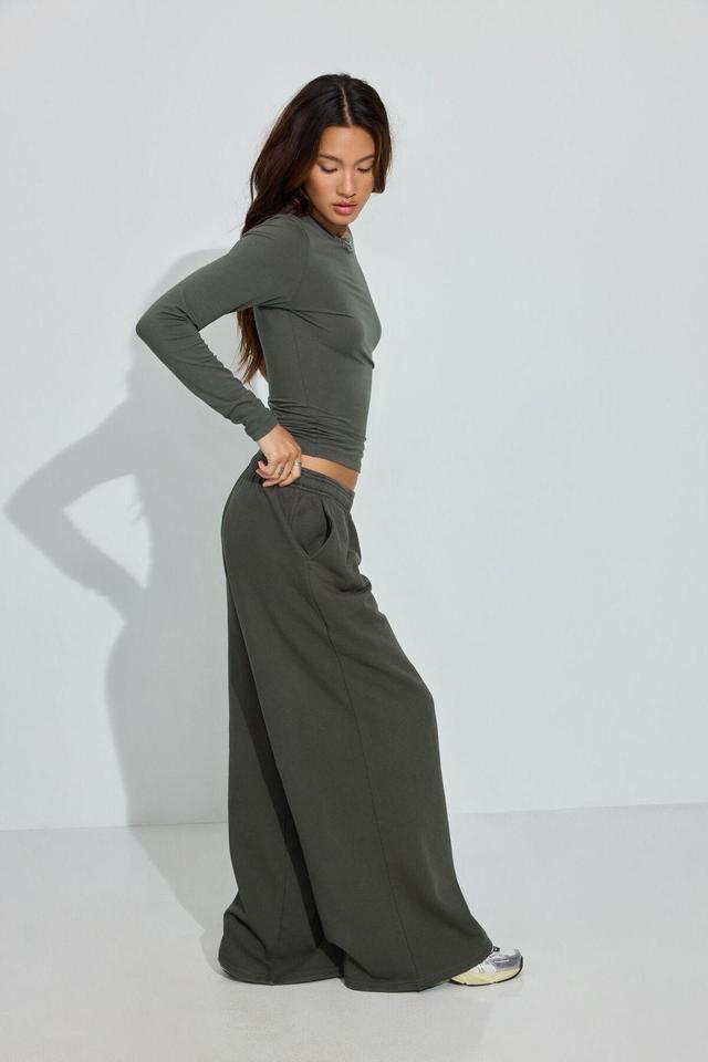 UltraFleece Mega Wide Leg Sweatpants Product Image