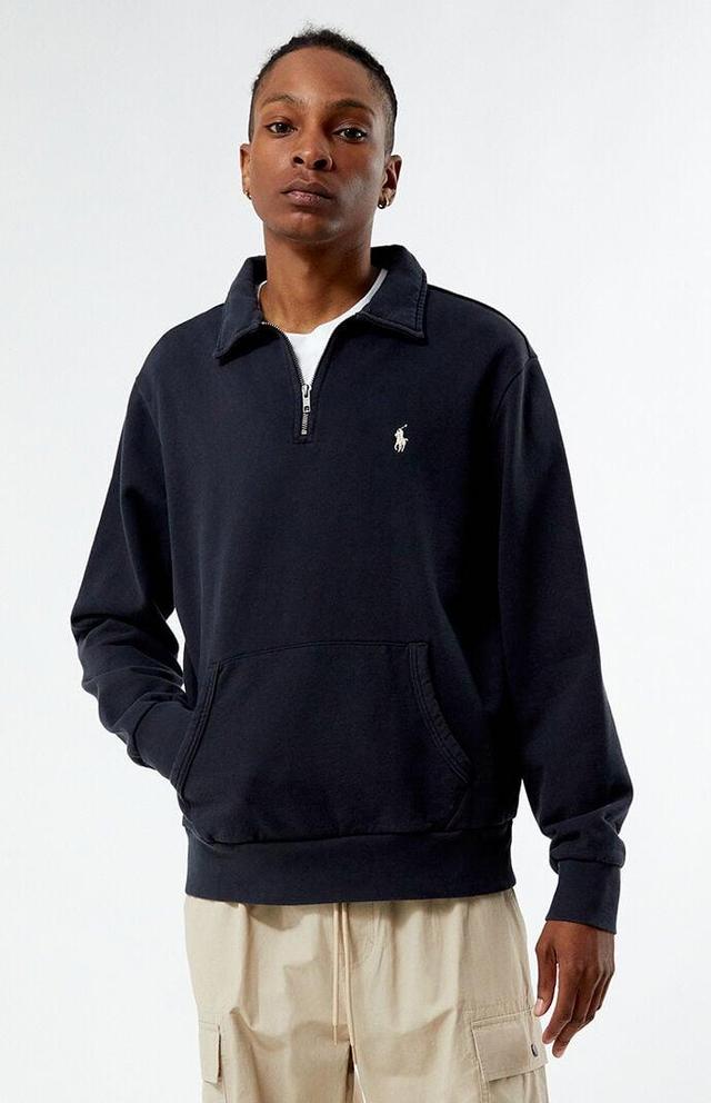 Mens Loopback Terry Quarter-Zip Sweatshirt Product Image