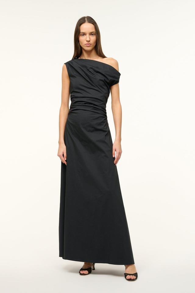 MAXI PHARE DRESS | BLACK Product Image