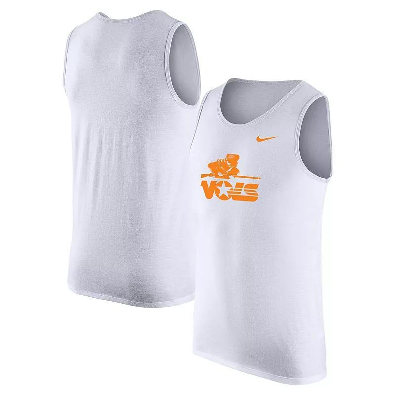 Mens Nike Tennessee Volunteers Vintage Logo Performance Tank Top Product Image