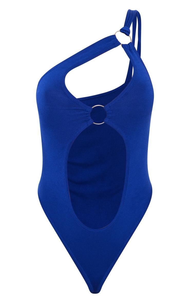 Cobalt Ring Cut Out Knit Bodysuit Product Image