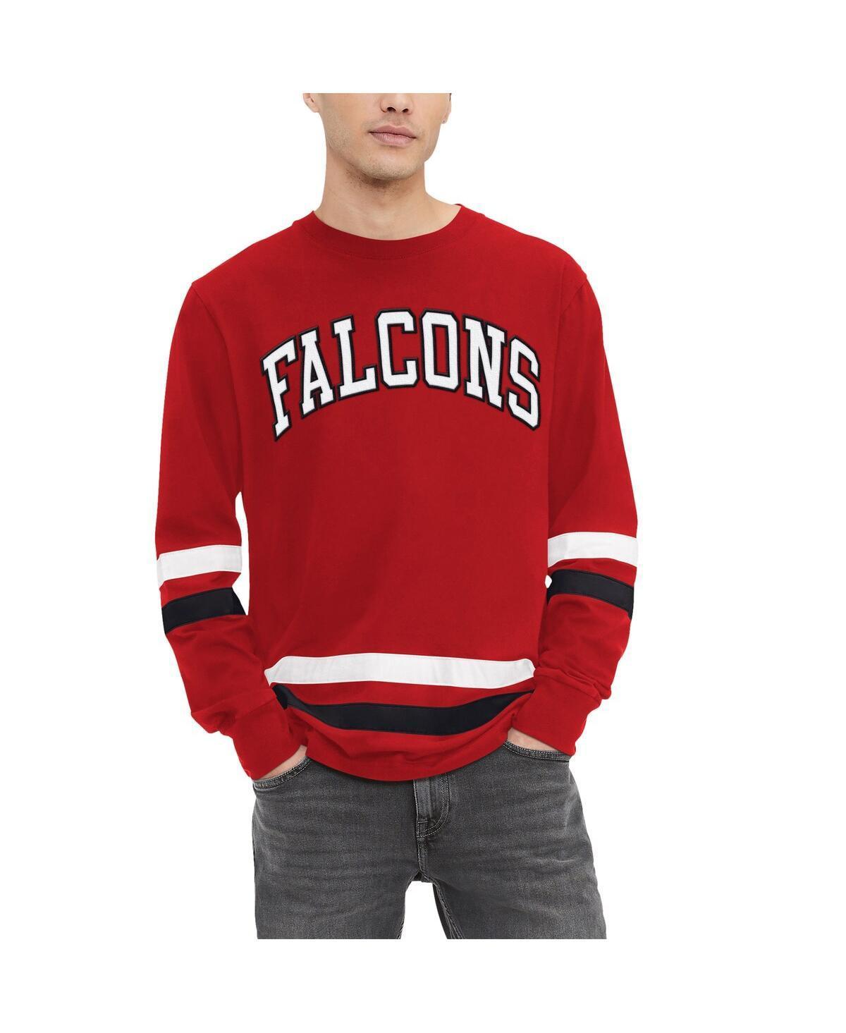 Mens Tommy Hilfiger Red Atlanta Falcons Nolan Long Sleeve T-shirt - Red Product Image