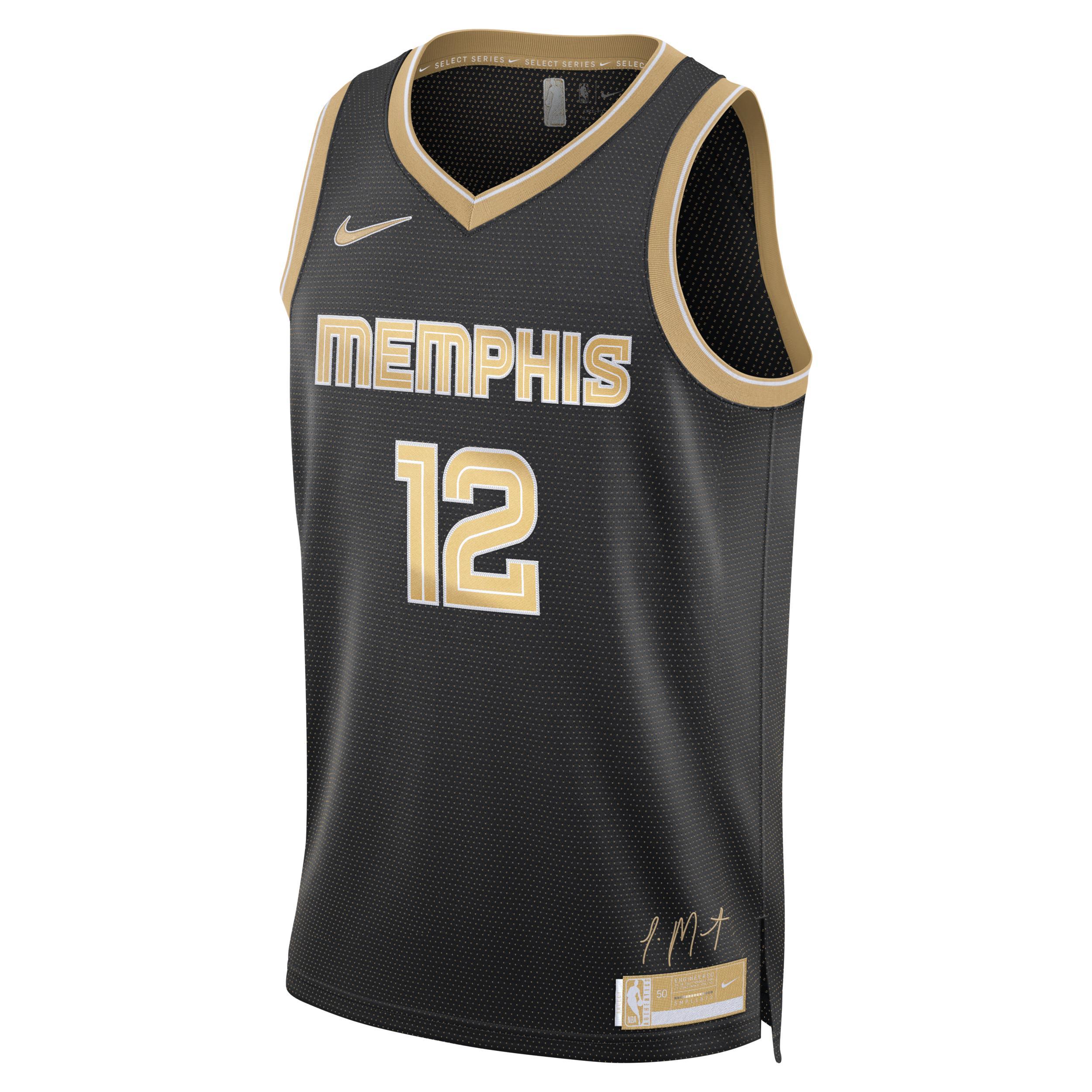 Ja Morant Memphis Grizzlies 2024 Select Series Nike Men's Dri-FIT NBA Swingman Jersey Product Image