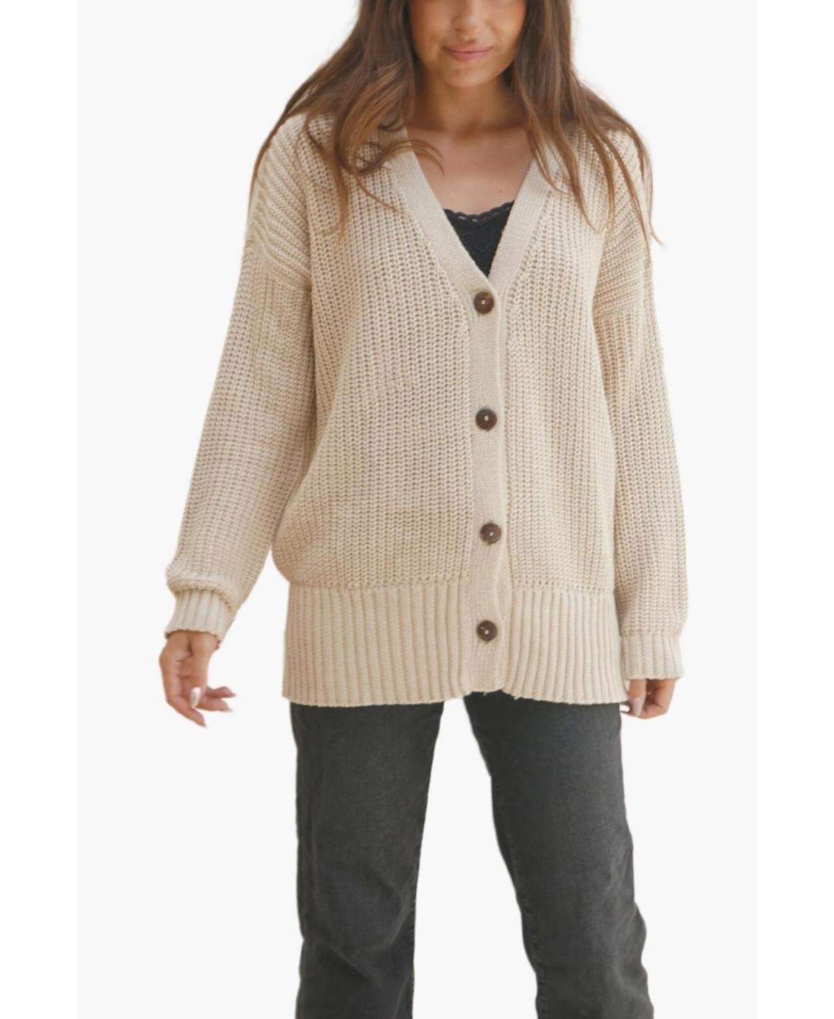 Paneros Clothing Womens Cotton Emily Cardigan product image