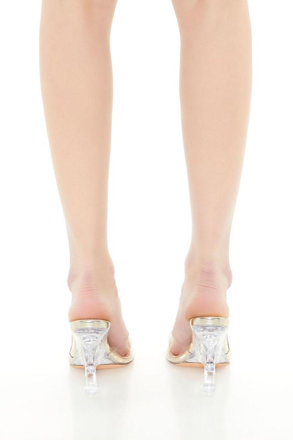 Transparent Vinyl Wedge Heels | Forever 21 Product Image