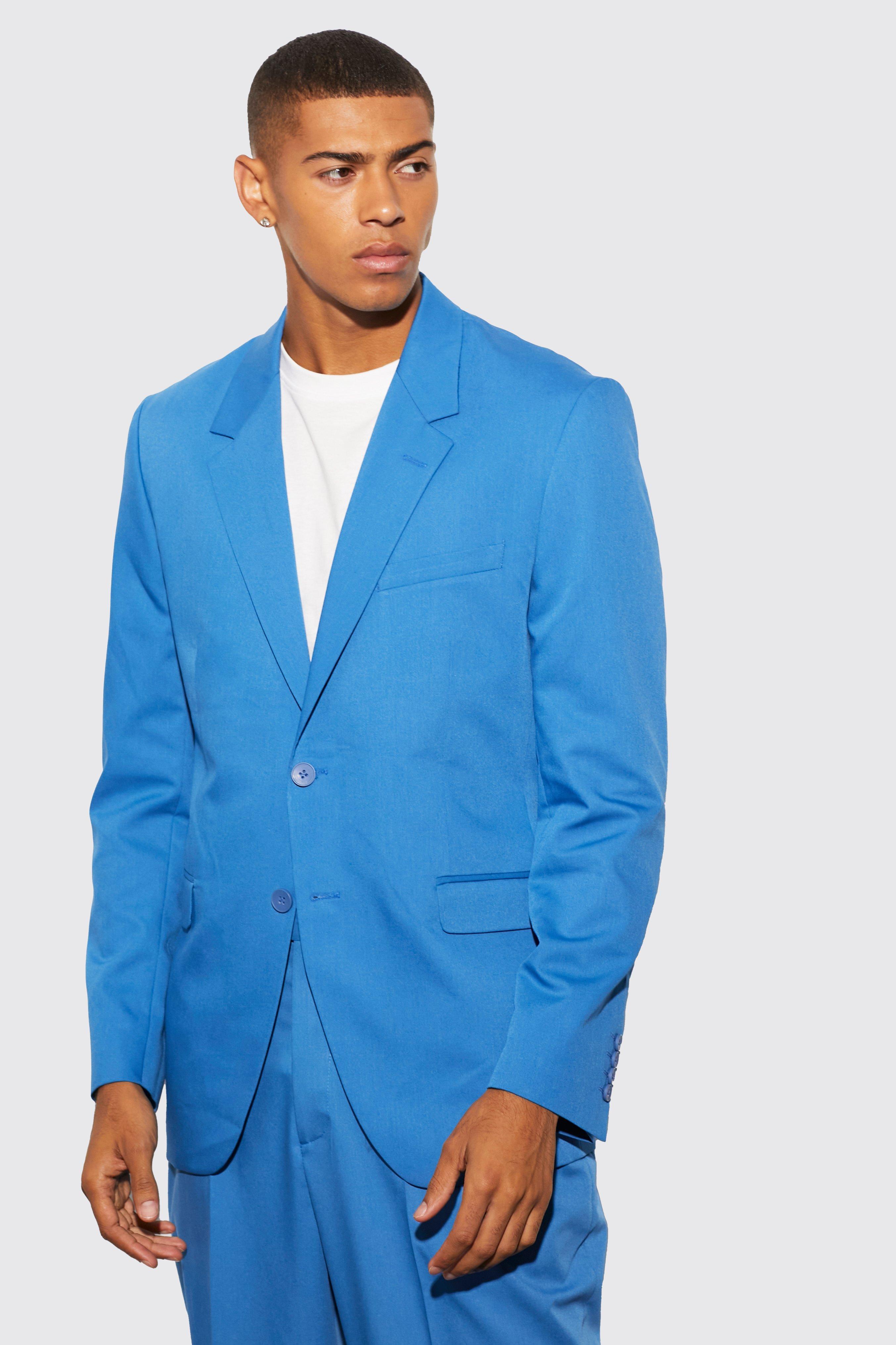 Relaxed Fit Single Breasted Suit Jacket | boohooMAN USA Product Image