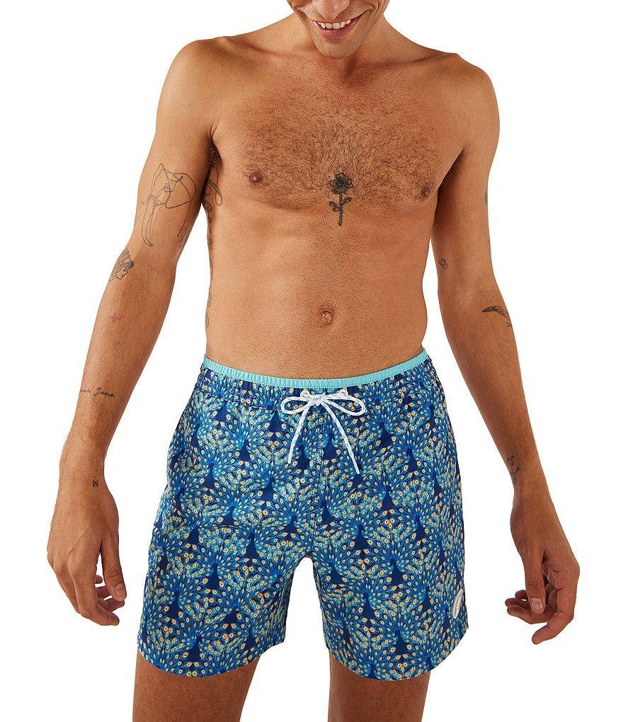 Chubbies Fan Out Classic 5.5#double; Inseam Swim Trunks Product Image