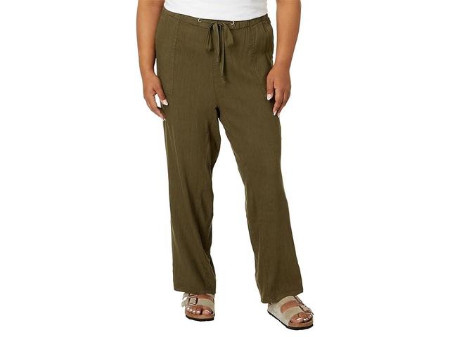 KUT from the Kloth Plus Size Rosalie - Drawstring Pants with Porkchop Pockets in Dawn (Dawn ) Women's Casual Pants Product Image